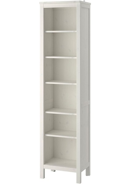 Hemnes Açık Kitaplık Beyaz Vernik 49X197 cm