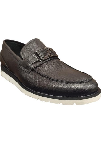 19418 Tokalı Loafer Eva Deri Erkek Ayakkabı modelleri