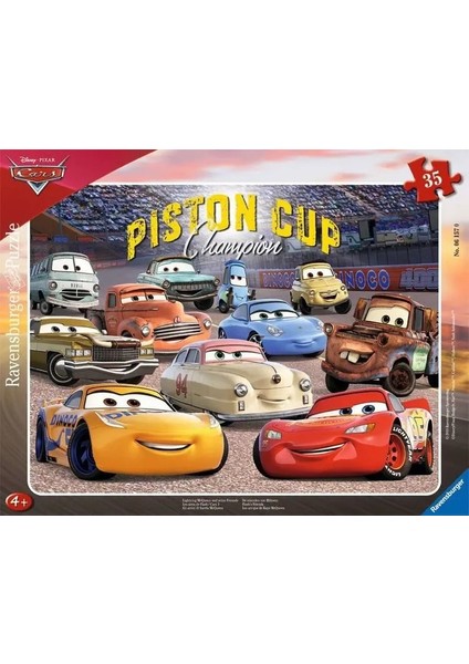 35 Parça Puzzle Cars