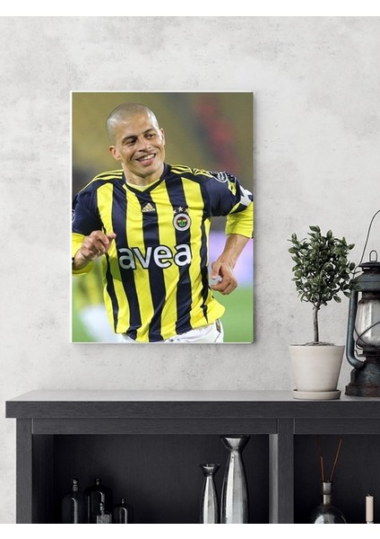 Poster City Alex De Souza Ünlü Futbolcu Posteri Çerçevesiz