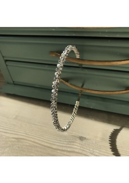 Gri Kristal Saç Tacı Saç Bandı Taç fiyatları