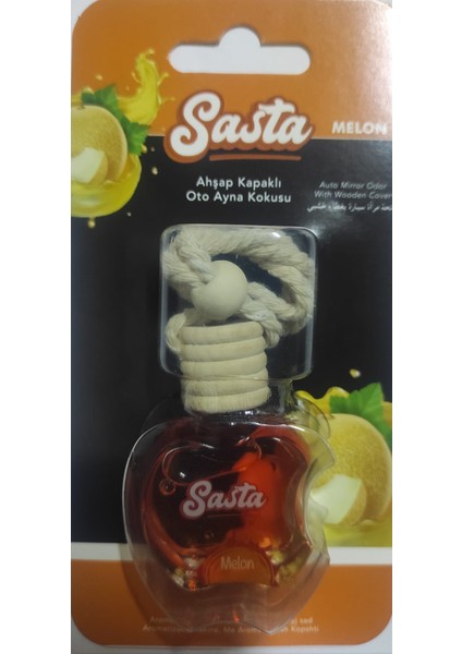 Oto Ayna Kokusu Sasta Melon 10 ml x 2 Adet
