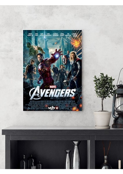 Avengers Film. Posteri Çerçevesiz