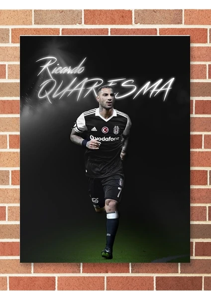 Poster City Ricardo Quaresma Ünlü Futbolcu. Posteri Çerçevesiz