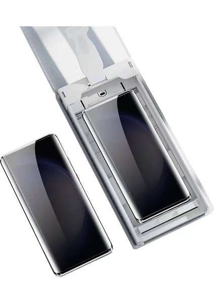 Samsung Galaxy S23 Ultra Ekran Koruyucu Uygulama Aparatlı 6'Lı Nano Easy Body Privacy Hayalet Koruyucu modelleri