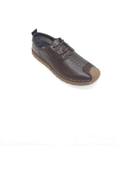 Kahverengi Deri Erkek Sneaker Ayakkabı fiyatları