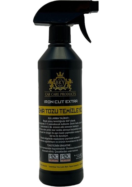 Demir Tozu Temizleyici 500 ml