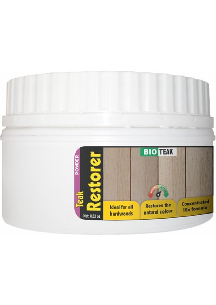 Bıo-Teak Restorer / Powder (250 G) Konsantre Teak Parlatma Tozu