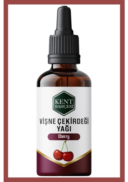 Vişne Çekirdeği Yağı 30 ml Soğuk Sıkım %100 Saf Doğal ve Katkısız Cherry Carrier Oil