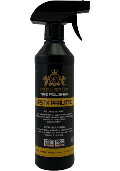 Lastik Parlatıcı 500 ml