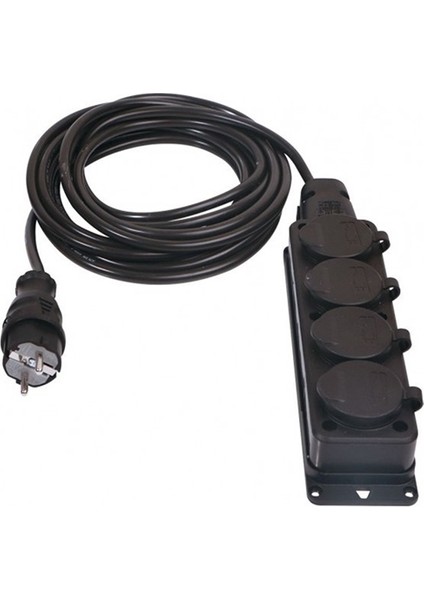 Kauçuk 4'lü (Dörtlü) 5 Metre Grup Priz (3x2.5 Ttr Tam Bakır Kablo) fiyatları