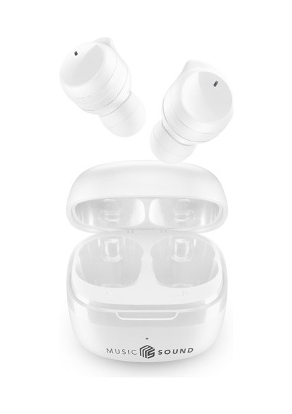 Cellularlıne Musıc Sound Flow Tws Kulaklık-Beyaz