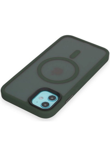 Iphone 11 Kılıf Trex Magneticsafe Kapak - Koyu Yeşil 327107