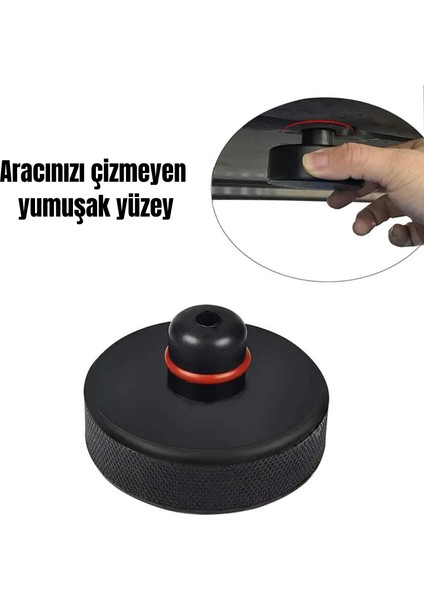 Uyumlu Lift Takozu - 4 Parça Jack Lift Pad Adaptörü - Tesla Model 3 S x Y ile Uyumlu