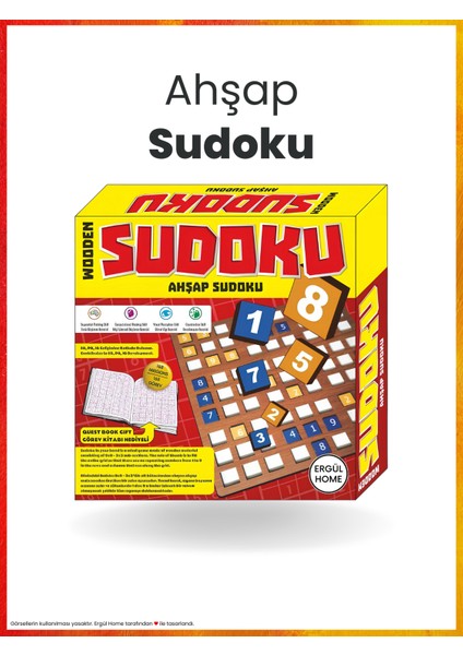 Ahşap Sudoku Oyunu