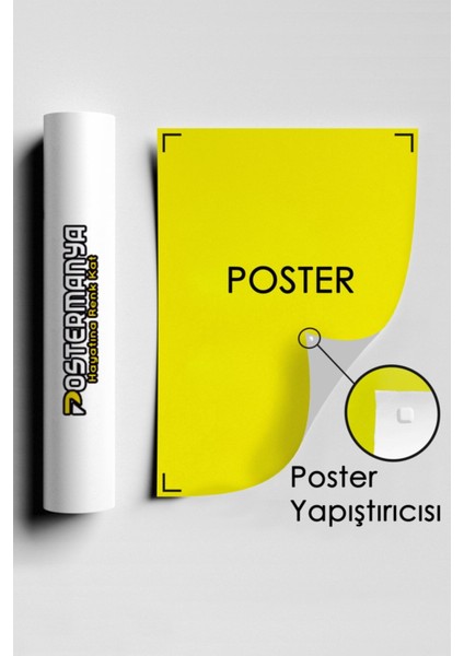 Savaşçı Çift Manga Anime Poster - Afiş - Dekoratif Duvar Posteri