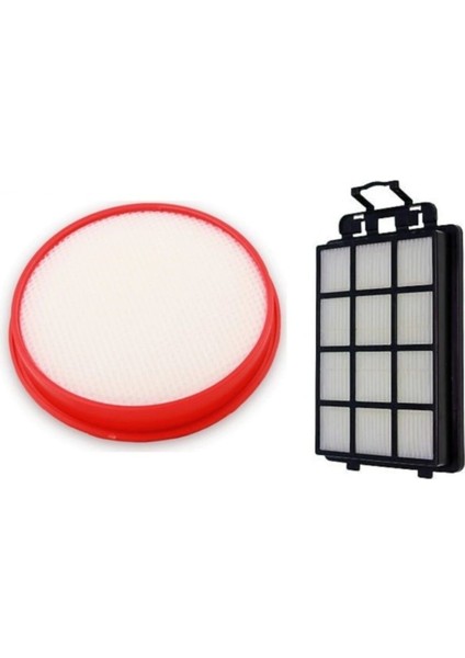 Kırmızı Olımpıa Süpürge Hepa Filtre Seti (AR4005, AR4006, AR4027 ve AR4042 Modeller Için Uygundur I