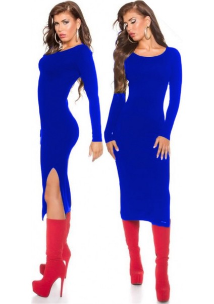 Beruflic B101171 Uzun Kollu Yırbrfaçlı Kalem Elbise fırsatları