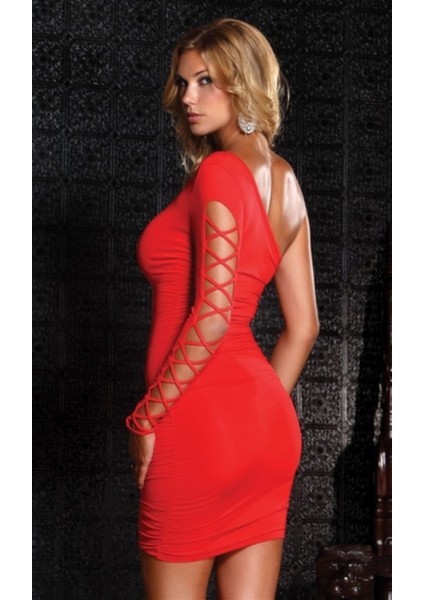 BR031045 Asimetrik Dizayn Elbise fiyatları