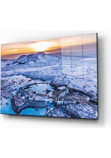 Doğa Manzara Cam Tablo 4mm Dayanıklı Temperli Cam