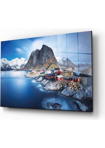 Doğa Manzara Cam Tablo 4mm Dayanıklı Temperli Cam