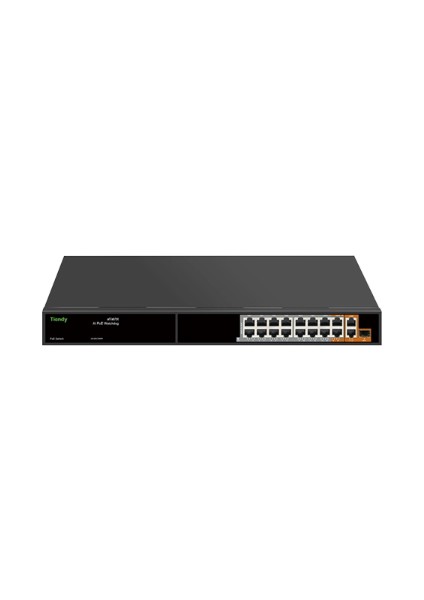 PS-10014E2G-2G1SFP 16 Port Yönetilmeyen Poe Swıtch
