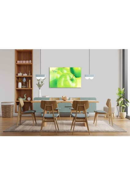 Meyveler Cam Tablo 4mm Dayanıklı Temperli Cam