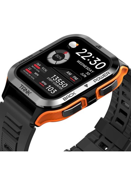 2 Yıl Kospet Tank M2 Watch Akıllı Saat (2 Yıl Kvk Teknik Servis Garantili) Turuncu Kvk Garantili Si fiyatları