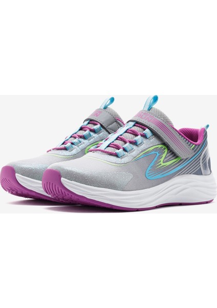 Go - Run - Accelerate Büyük Kız Çocuk Gri Spor Ayakkabı 303920L Gymt