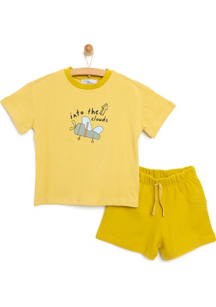 Read To Fly Tshirt-Şort Erkek Bebek