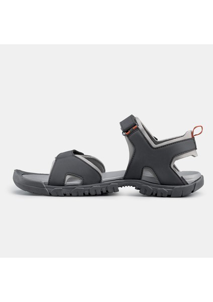 Quechua Erkek Outdoor Sandalet - Gri/Turuncu - NH100