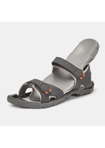Quechua Erkek Outdoor Sandalet - Gri/Turuncu - NH100