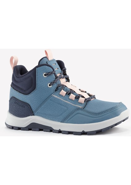 Quechua Çocuk Su Tutmaz Outdoor Bot - Mavi - 35 / 38 - NH500 Mid