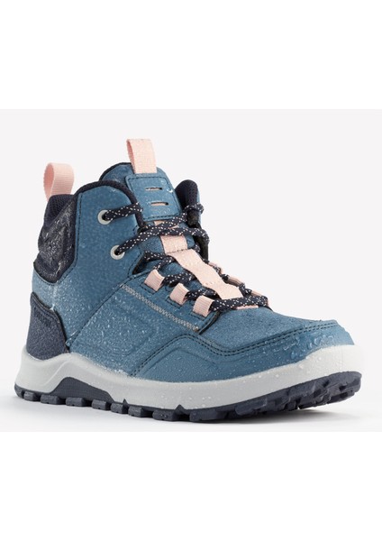 Quechua Çocuk Su Tutmaz Outdoor Bot - Mavi - 35 / 38 - NH500 Mid fiyatları