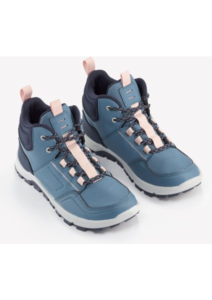 Quechua Çocuk Su Tutmaz Outdoor Bot - Mavi - 35 / 38 - NH500 Mid indirimleri