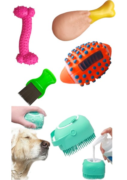 Köpek Oyun ve Bakım Seti