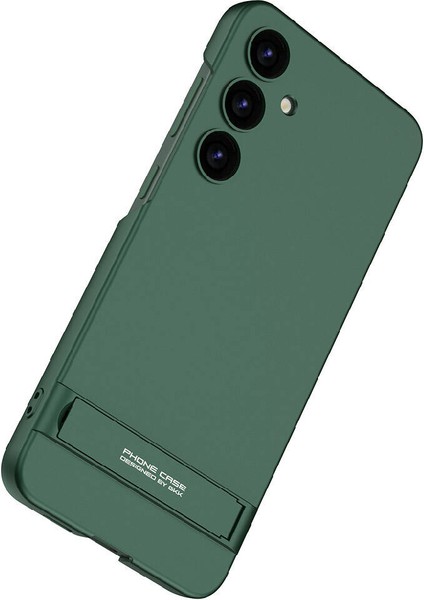 Samsung Galaxy S24 Kılıf Kamera Korumalı Mat Görünümlü Ultra Ince Yapılı Standlı Kapak (Z-S-Ays) indirimleri