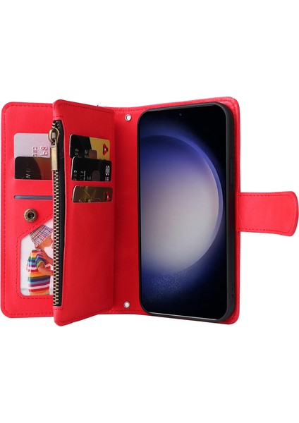 Samsung Galaxy S24+ Case Çok Kart Tutucu Fermuar Telefon Kılıfı (Yurt Dışından) fiyatları