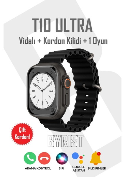 Tekno Trust Yok Watch 8 Ultra Series T10 Ultra Akıllı Saat