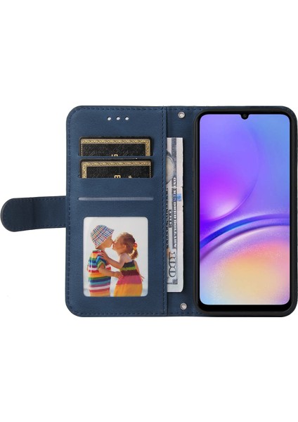 Samsung Galaxy A05 4g Pu Deri Stand Cüzdan Şok Geçirmez Kabuk Telefon Kılıfı (Yurt Dışından)