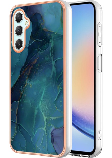 Samsung Galaxy A25 5g Case Mermer Deseni 2.0mm Tpu Telefon Kılıfı (Yurt Dışından)