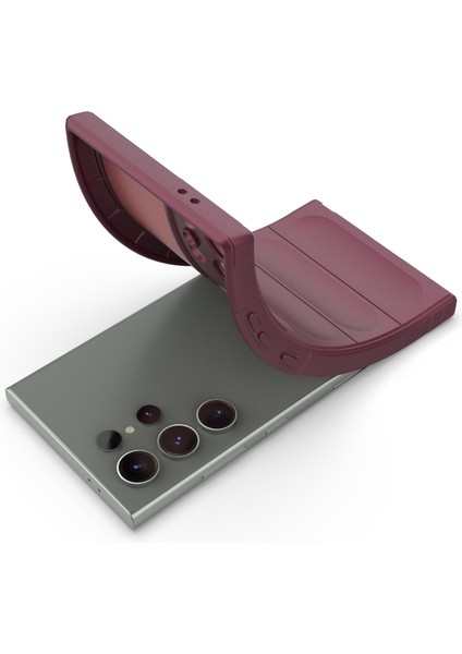 Samsung Galaxy S24 Ultra Case Damla Geçirmez Telefon Tpu Cover Wine Telefon Kılıfı (Yurt Dışından) fiyatları