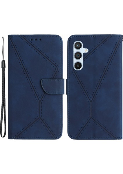 Samsung Galaxy A15 4g Kasa Için Basılmış Telefon Cüzdanı Telefon Kılıfı (Yurt Dışından)