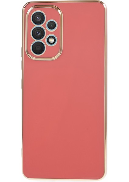 Samsung Galaxy A33 5g Için Parlak Şok Geçirmez Koruyucu 6d Elektraplatma Tpu Telefon Kılıfı (Yurt Dışından)