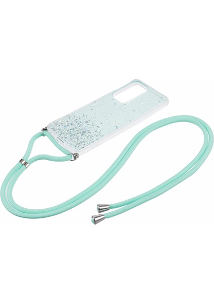 Samsung Galaxy A52 4g A52S 5g A52 5g Case Sparkle Epoxy Tpu Lanyard Telefon Kılıfı (Yurt Dışından)