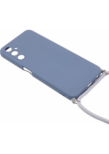 Samsung Galaxy A05S Için 4g Tpu Mikrofiber Astar Kalu Lanyard Lavender Telefon Kılıfı (Yurt Dışından)