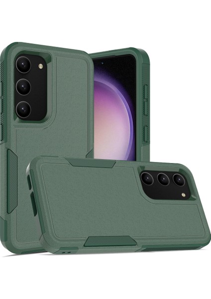 Samsung Galaxy S23 Cep Telefonu Pc+Tpu Şok Emici Arka Dark Telefon Kılıfı (Yurt Dışından)