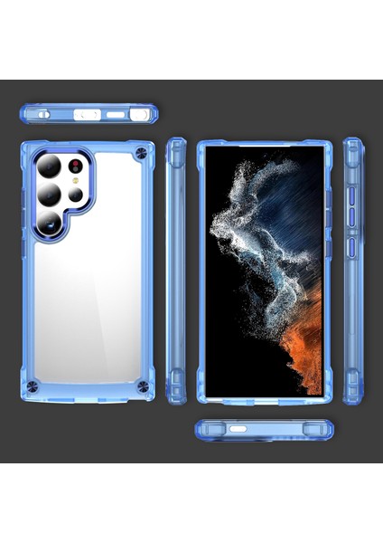 Samsung Galaxy S24 Ultra Case Pc+Tpu Cilt Touch Clear Telefon Tespiteli+ Telefon Kılıfı (Yurt Dışından) fiyatları