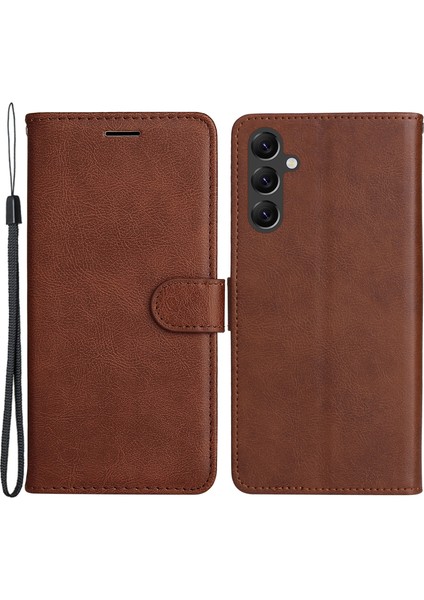 Samsung Galaxy A05S Için 4g Kasa Case Pu Deri Stand Cep Telefonu Telefon Kılıfı (Yurt Dışından)