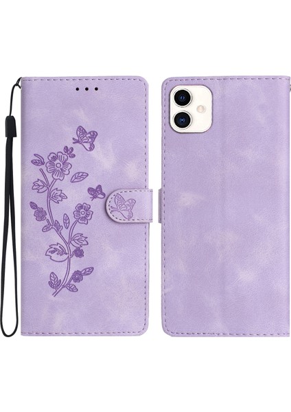 A05 Için 4g Case Anti Drop Baskılı Çiçek Manyetik Deri Cüzdan Cep Telefonu Telefon Kılıfı (Yurt Dışından)